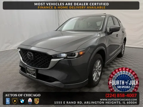 Gray 2024 Mazda CX-5 2.5 S Preferred Package for sale in Arlington Heights, IL