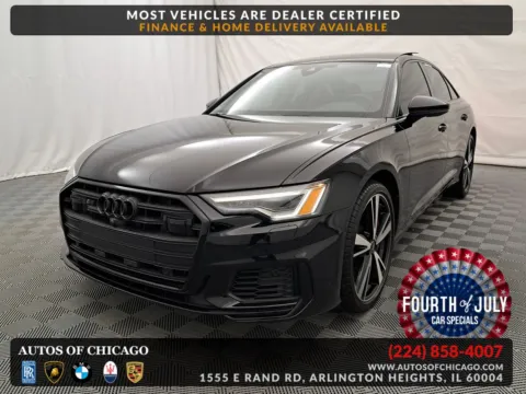 Black 2022 Audi S6 Sedan Premium Plus for sale in Arlington Heights, IL