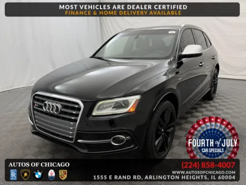 Black 2016 Audi SQ5 Prestige for sale in Arlington Heights, IL