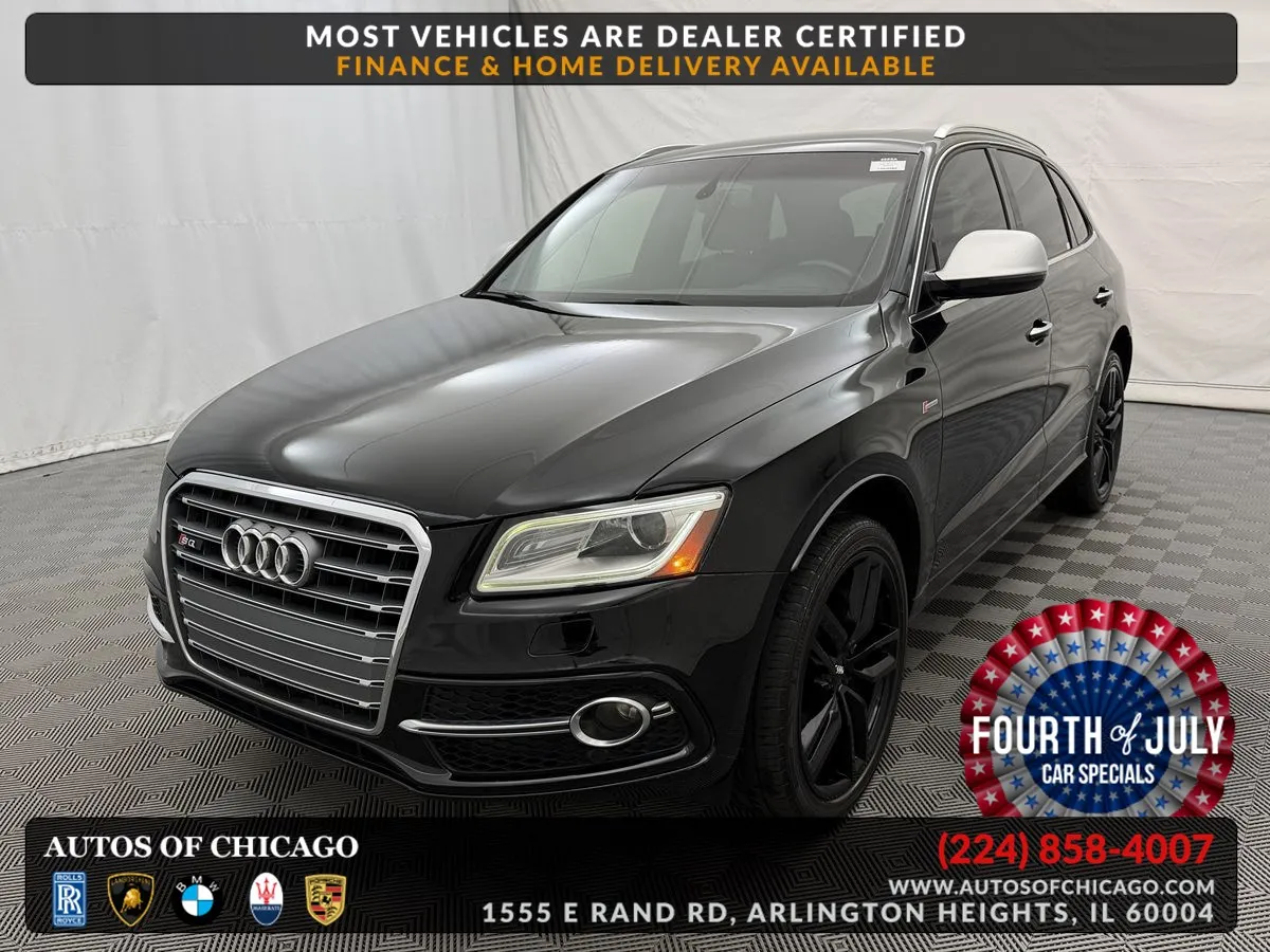 Black 2016 Audi SQ5 Prestige for sale in Arlington Heights, IL