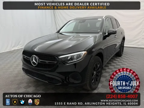Black 2024 Mercedes-Benz GLC 300 for sale in Arlington Heights, IL