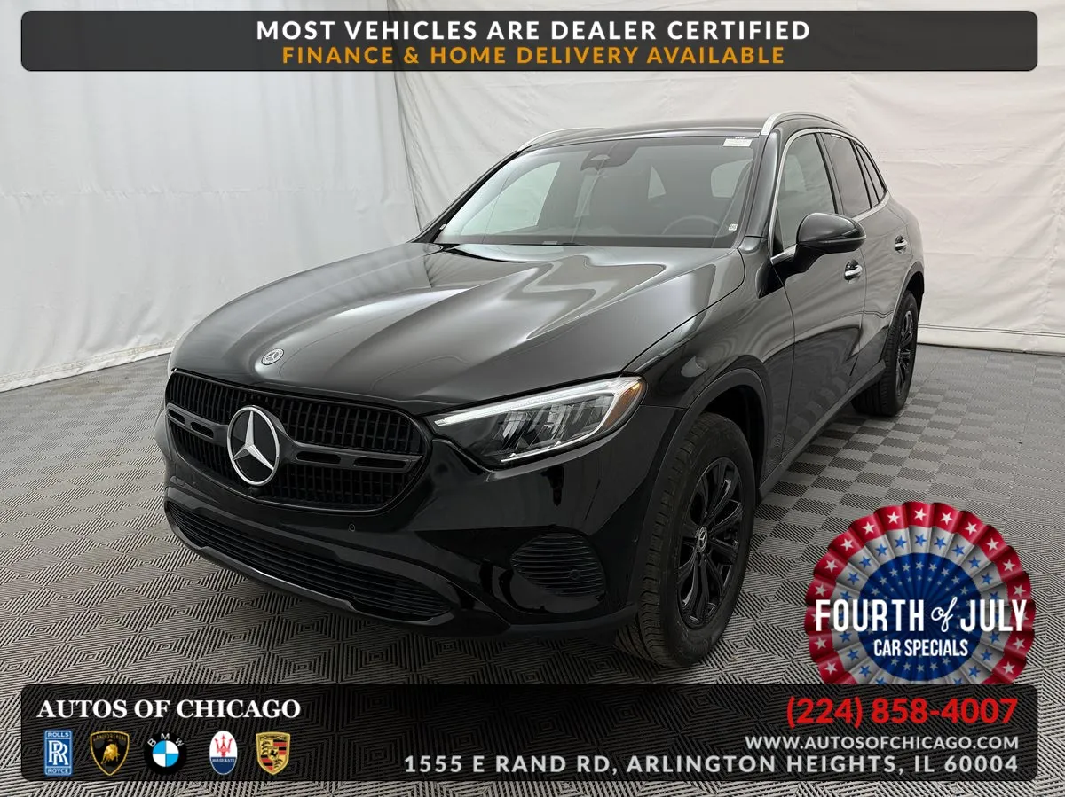 Black 2024 Mercedes-Benz GLC 300 for sale in Arlington Heights, IL