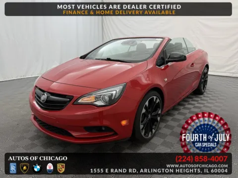 Red 2017 Buick Cascada Sport Touring for sale in Arlington Heights, IL