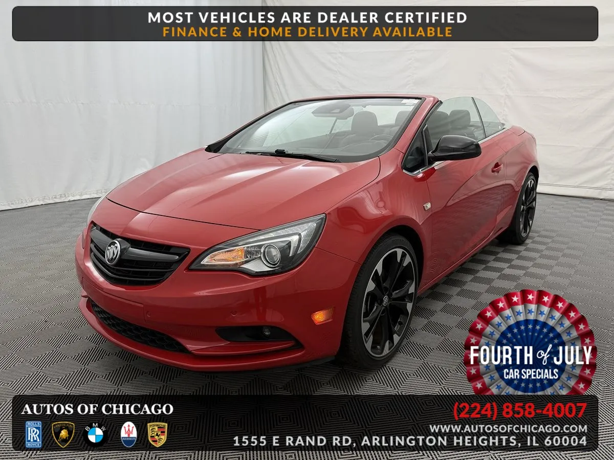 Red 2017 Buick Cascada Sport Touring for sale in Arlington Heights, IL