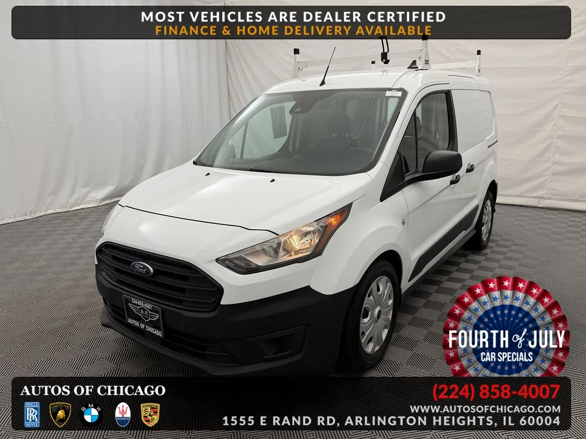 White 2020 Ford Transit Connect Van XL for sale in Arlington Heights, IL