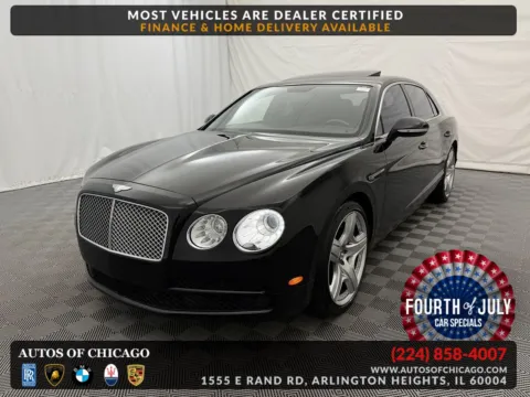 Black 2015 Bentley Flying Spur V8 for sale in Arlington Heights, IL
