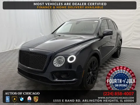 Blue 2017 Bentley Bentayga W12 for sale in Arlington Heights, IL