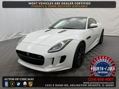 White 2016 Jaguar F-TYPE S for sale in Arlington Heights, IL