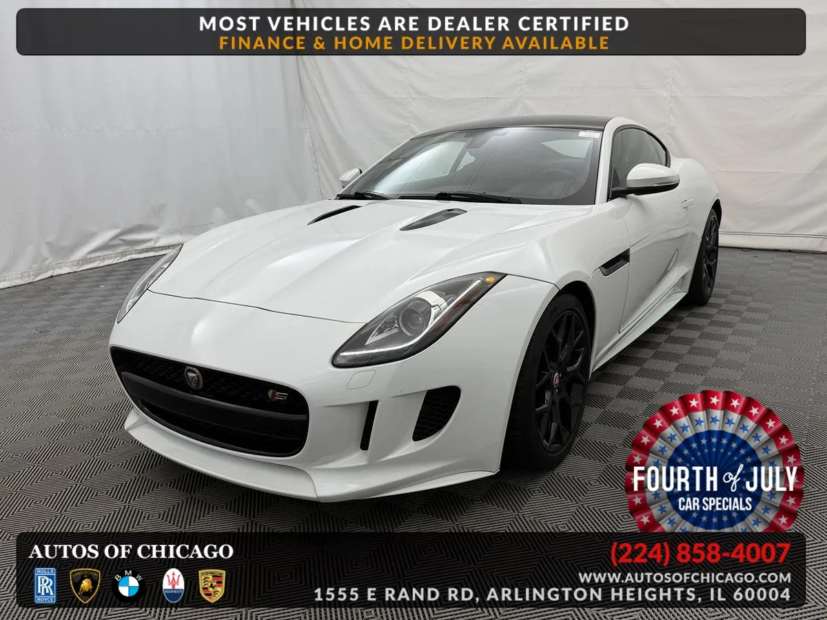 White 2016 Jaguar F-TYPE S for sale in Arlington Heights, IL
