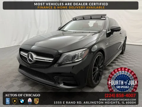 Black 2020 Mercedes-Benz C-Class AMG C 43 for sale in Arlington Heights, IL