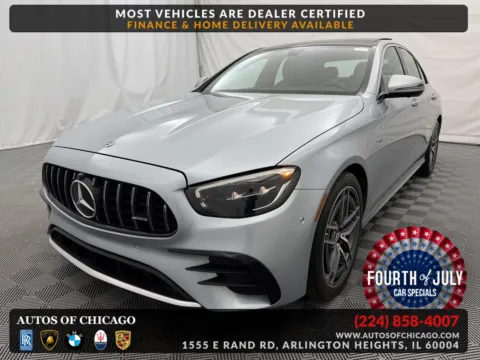 Silver 2021 Mercedes-Benz E-Class AMG E 53 for sale in Arlington Heights, IL
