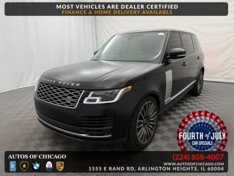 Black 2021 Land Rover Range Rover P525 Westminster for sale in Arlington Heights, IL