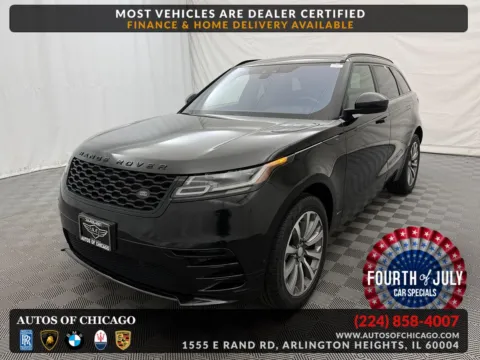 Black 2018 Land Rover Range Rover Velar R-Dynamic SE for sale in Arlington Heights, IL