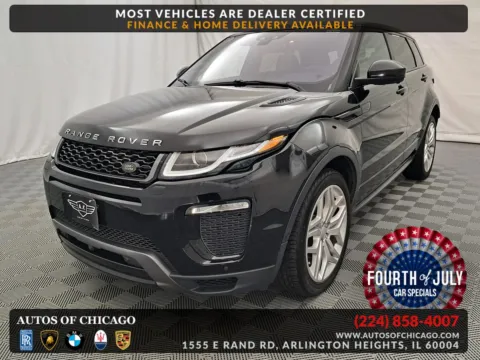 Black 2017 Land Rover Range Rover Evoque HSE Dynamic for sale in Arlington Heights, IL