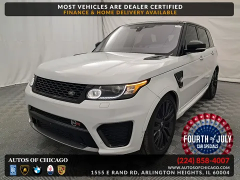 White 2017 Land Rover Range Rover Sport SVR for sale in Arlington Heights, IL