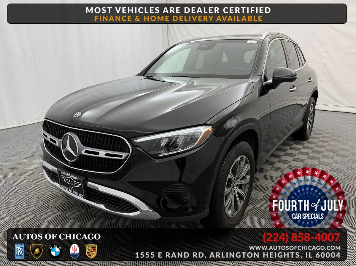 Black 2024 Mercedes-Benz GLC 300 for sale in Arlington Heights, IL
