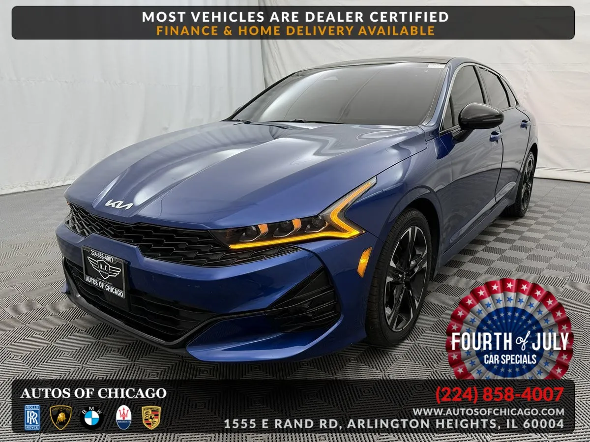 Blue 2023 Kia K5 GT-Line for sale in Arlington Heights, IL