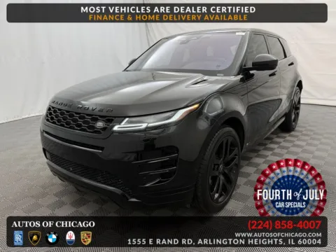 Black 2021 Land Rover Range Rover Evoque R-Dynamic HSE for sale in Arlington Heights, IL