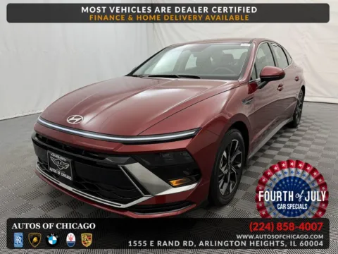 Red 2025 Hyundai Sonata SEL for sale in Arlington Heights, IL