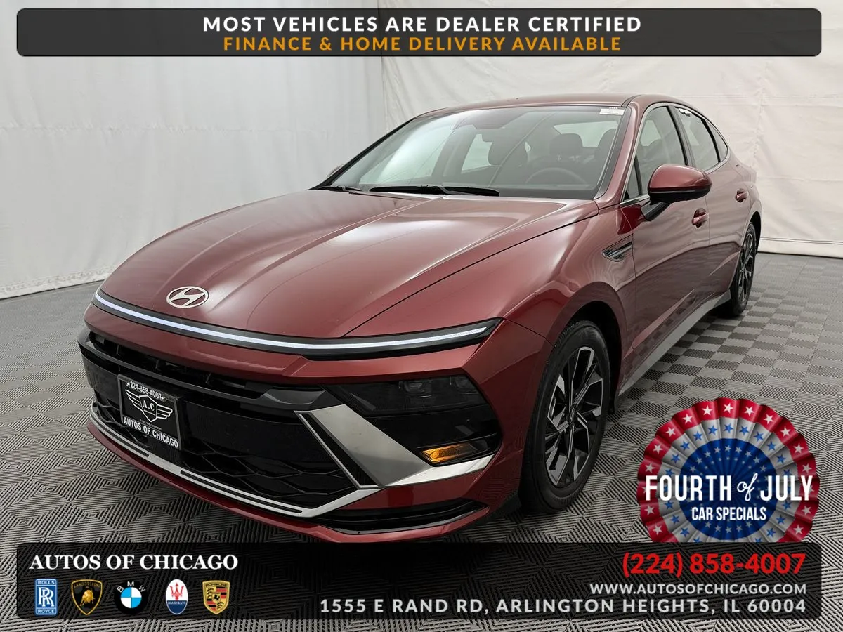 Red 2025 Hyundai Sonata SEL for sale in Arlington Heights, IL