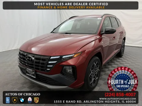 Red 2022 Hyundai Tucson N Line for sale in Arlington Heights, IL
