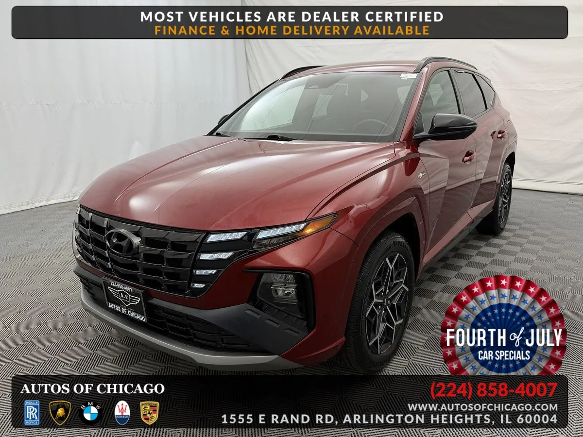 Red 2022 Hyundai Tucson N Line for sale in Arlington Heights, IL
