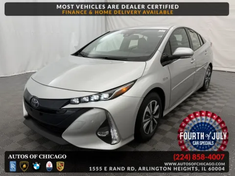 Silver 2017 Toyota Prius Prime Advanced for sale in Arlington Heights, IL