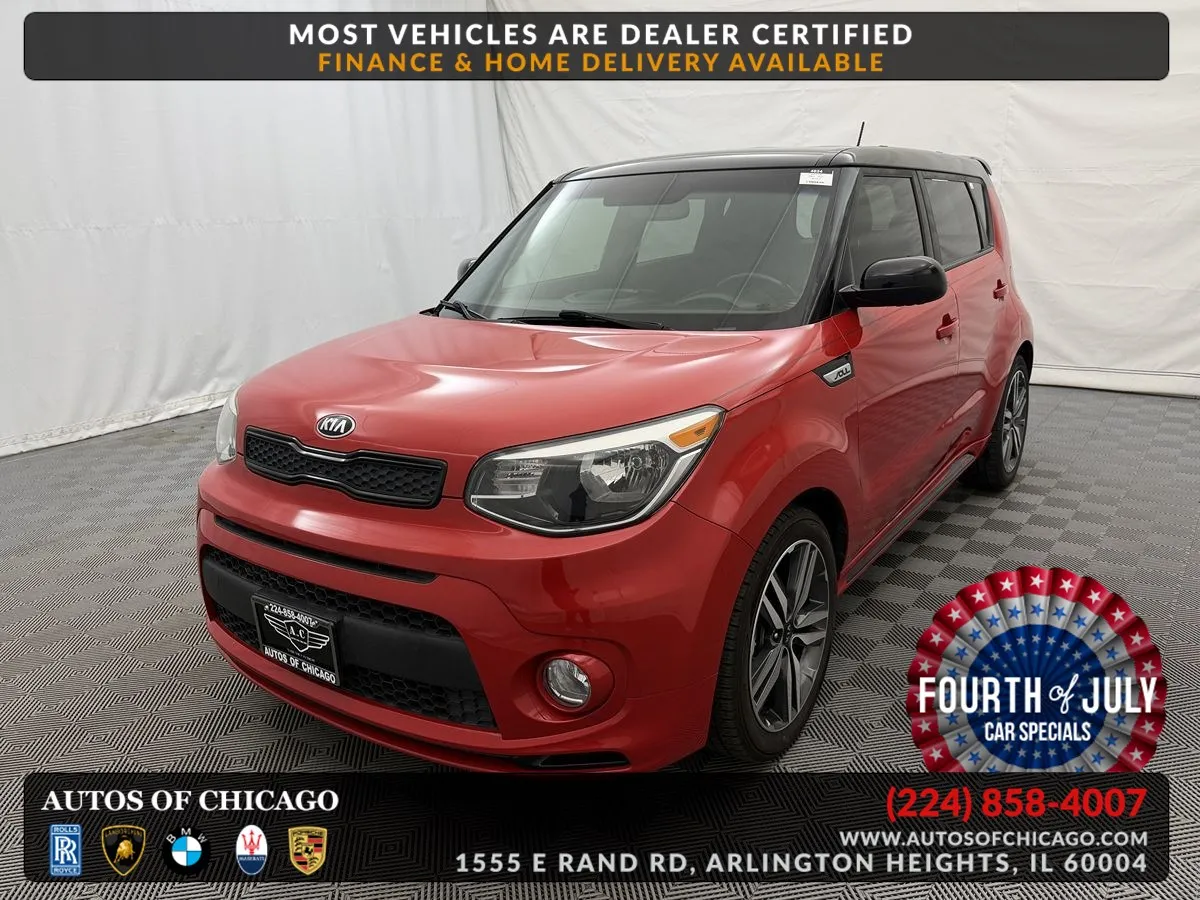 Red 2019 Kia Soul + for sale in Arlington Heights, IL