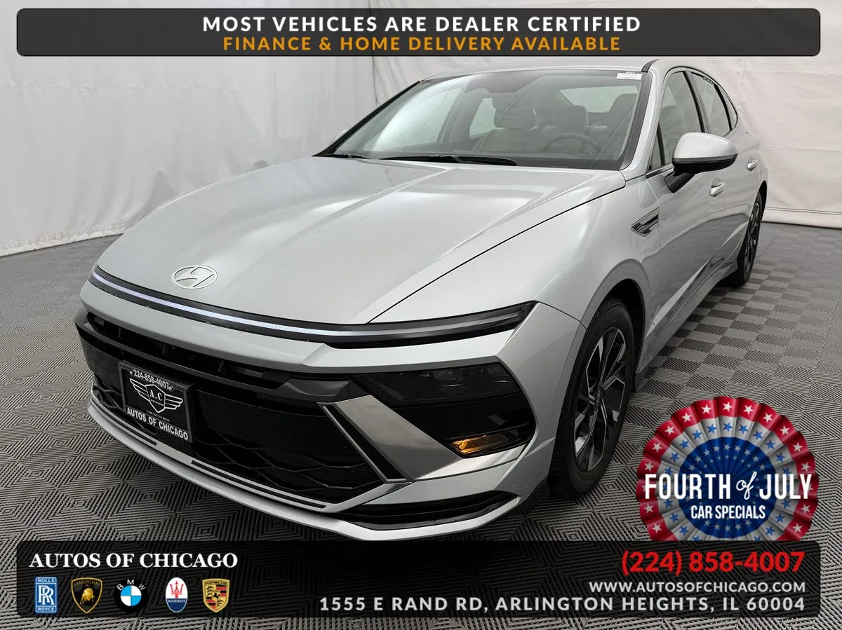 Silver 2025 Hyundai Sonata SEL for sale in Arlington Heights, IL