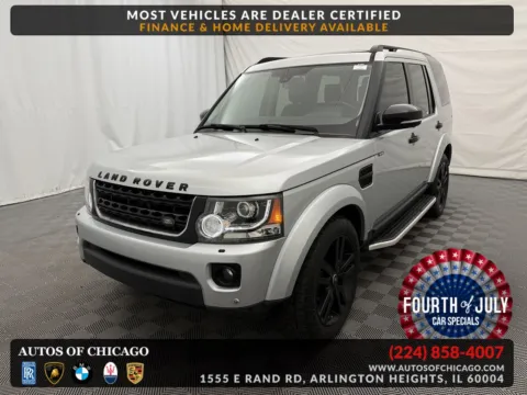 Silver 2016 Land Rover LR4 HSE for sale in Arlington Heights, IL