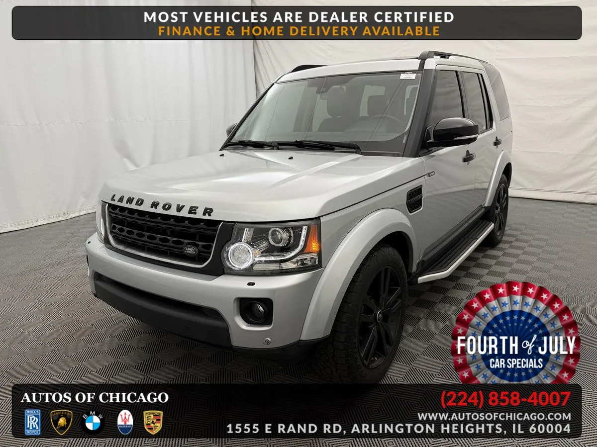 Silver 2016 Land Rover LR4 HSE for sale in Arlington Heights, IL