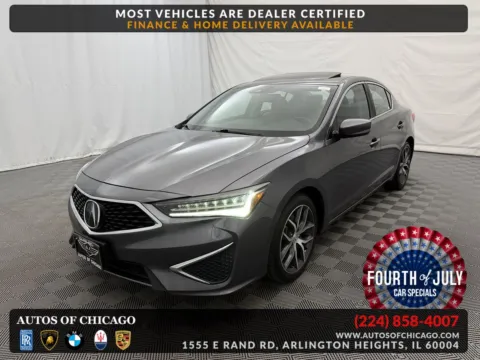 Gray 2019 Acura ILX w/Premium Pkg for sale in Arlington Heights, IL