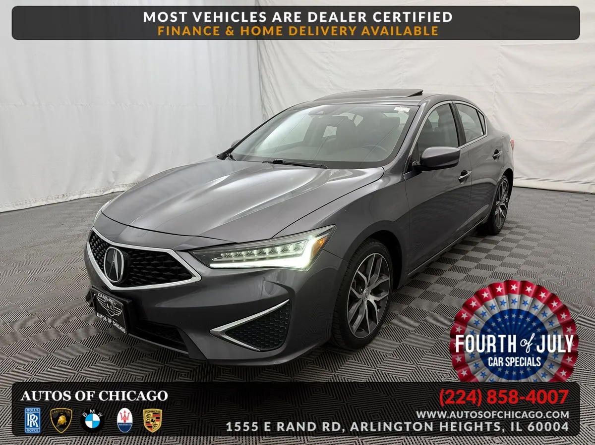 Gray 2019 Acura ILX w/Premium Pkg for sale in Arlington Heights, IL