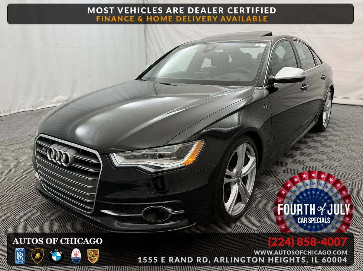 Black 2013 Audi S6 Prestige for sale in Arlington Heights, IL