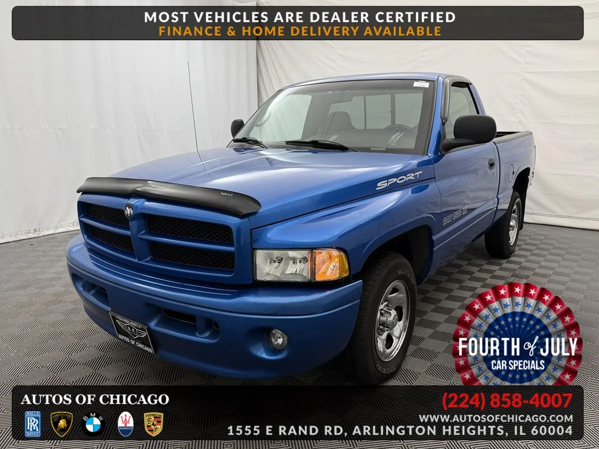 Blue 1999 Dodge Ram 1500 for sale in Arlington Heights, IL