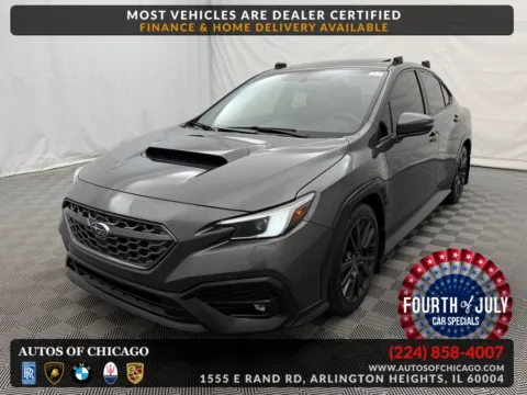 Gray 2022 Subaru WRX Limited for sale in Arlington Heights, IL