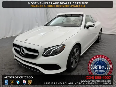 White 2018 Mercedes-Benz E-Class E 400 for sale in Arlington Heights, IL