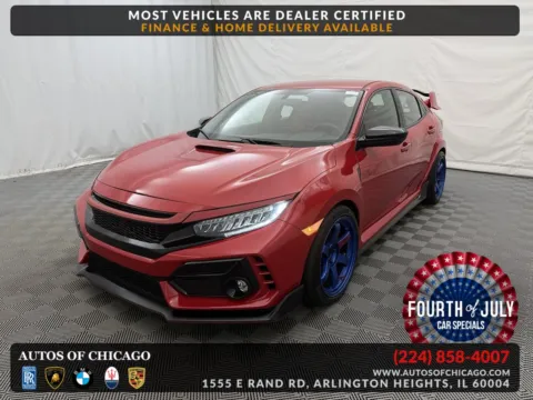 Red 2018 Honda Civic Type R Touring for sale in Arlington Heights, IL