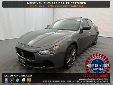 Gray 2015 Maserati Ghibli S Q4 for sale in Arlington Heights, IL