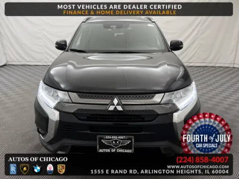 Black 2020 Mitsubishi Outlander SEL for sale in Arlington Heights, IL