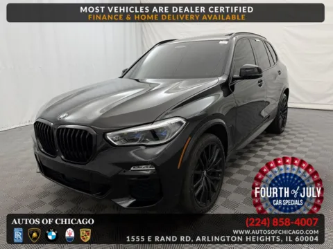 Black 2020 BMW X5 M50i for sale in Arlington Heights, IL