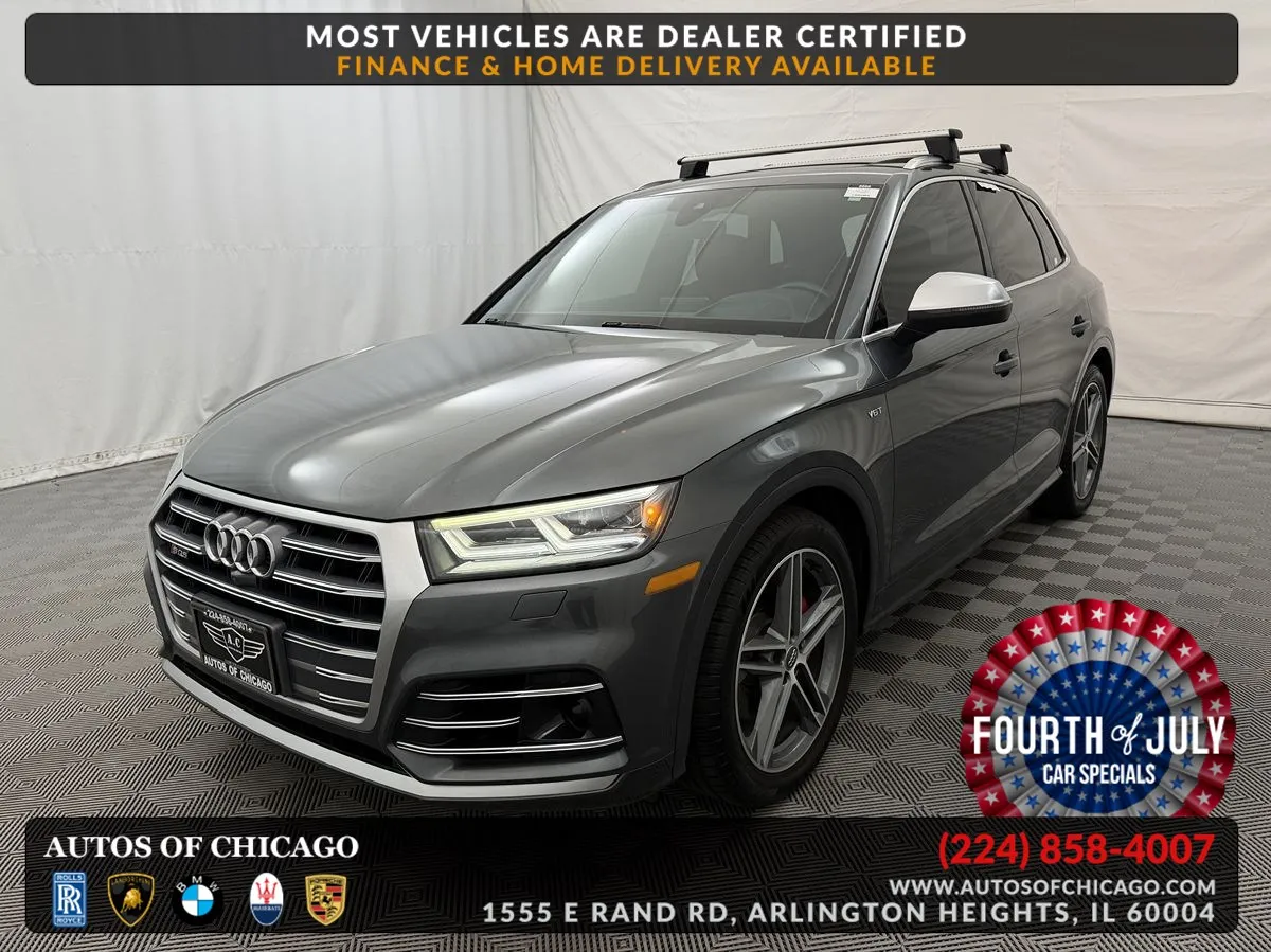 Gray 2018 Audi SQ5 Prestige for sale in Arlington Heights, IL