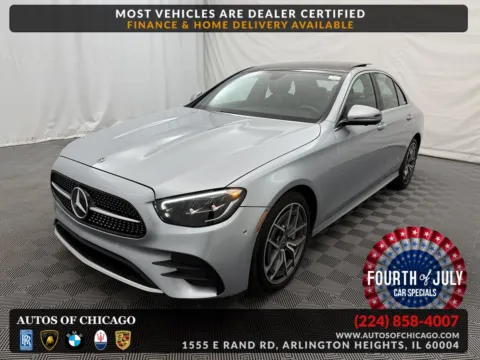 Silver 2021 Mercedes-Benz E-Class E 350 for sale in Arlington Heights, IL