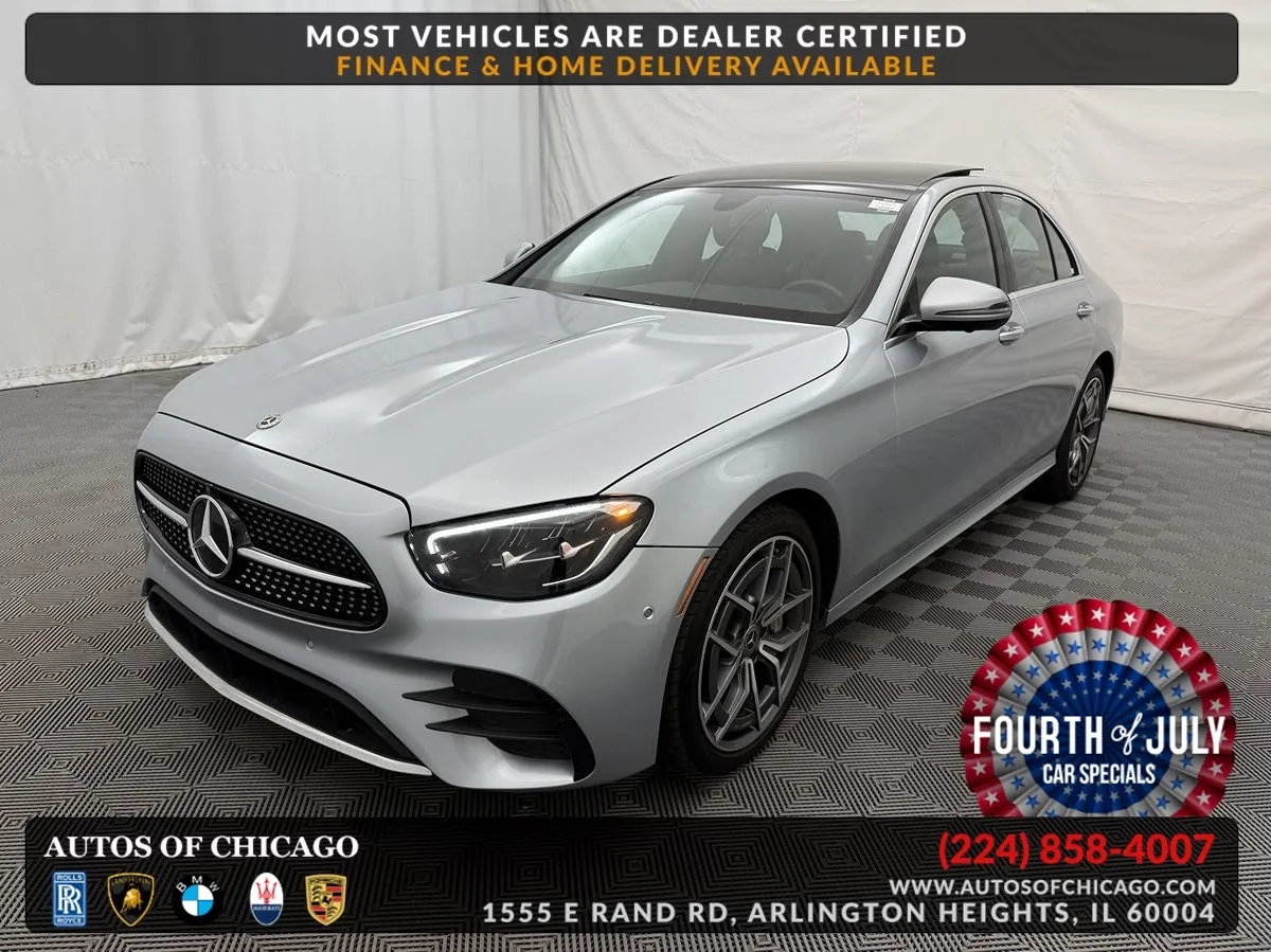 Silver 2021 Mercedes-Benz E-Class E 350 for sale in Arlington Heights, IL