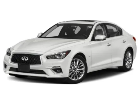 Gray 2018 INFINITI Q50 3.0t LUXE for sale in Arlington Heights, IL