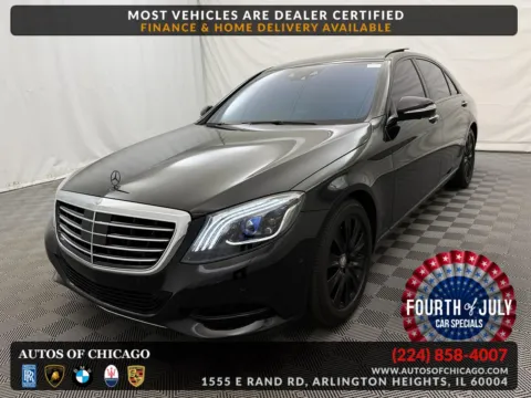 Black 2015 Mercedes-Benz S-Class S 550 for sale in Arlington Heights, IL