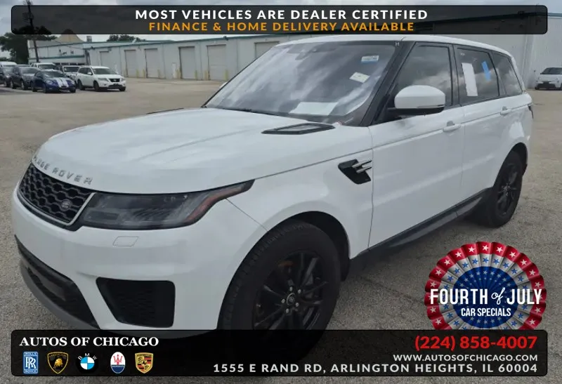 White 2021 Land Rover Range Rover Sport SE for sale in Arlington Heights, IL