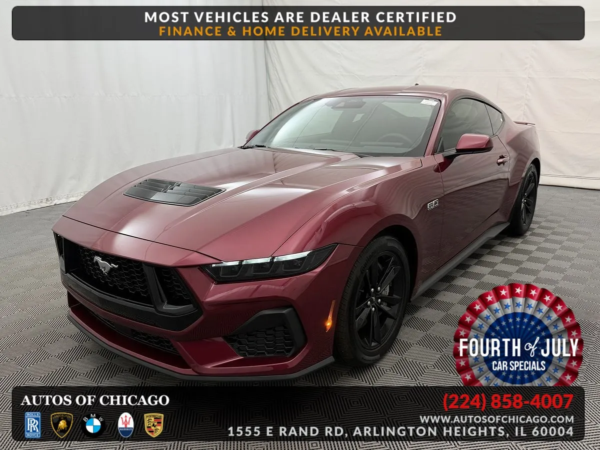 Red 2025 Ford Mustang GT for sale in Arlington Heights, IL