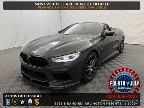 Gray 2020 BMW M8 for sale in Arlington Heights, IL