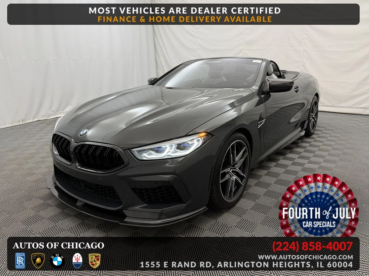 Gray 2020 BMW M8 for sale in Arlington Heights, IL
